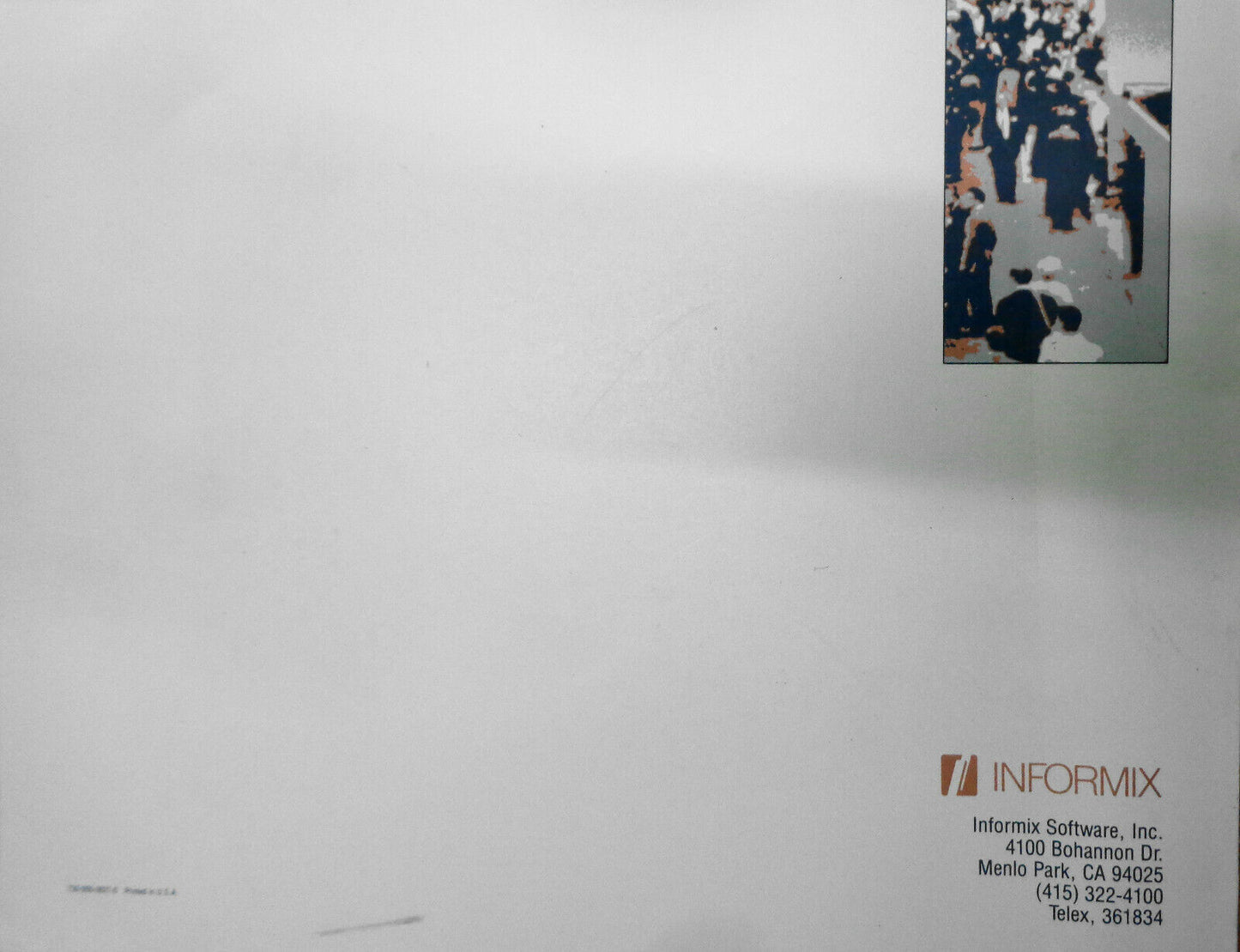 1988 Informix Software Independent Vendor Catalog