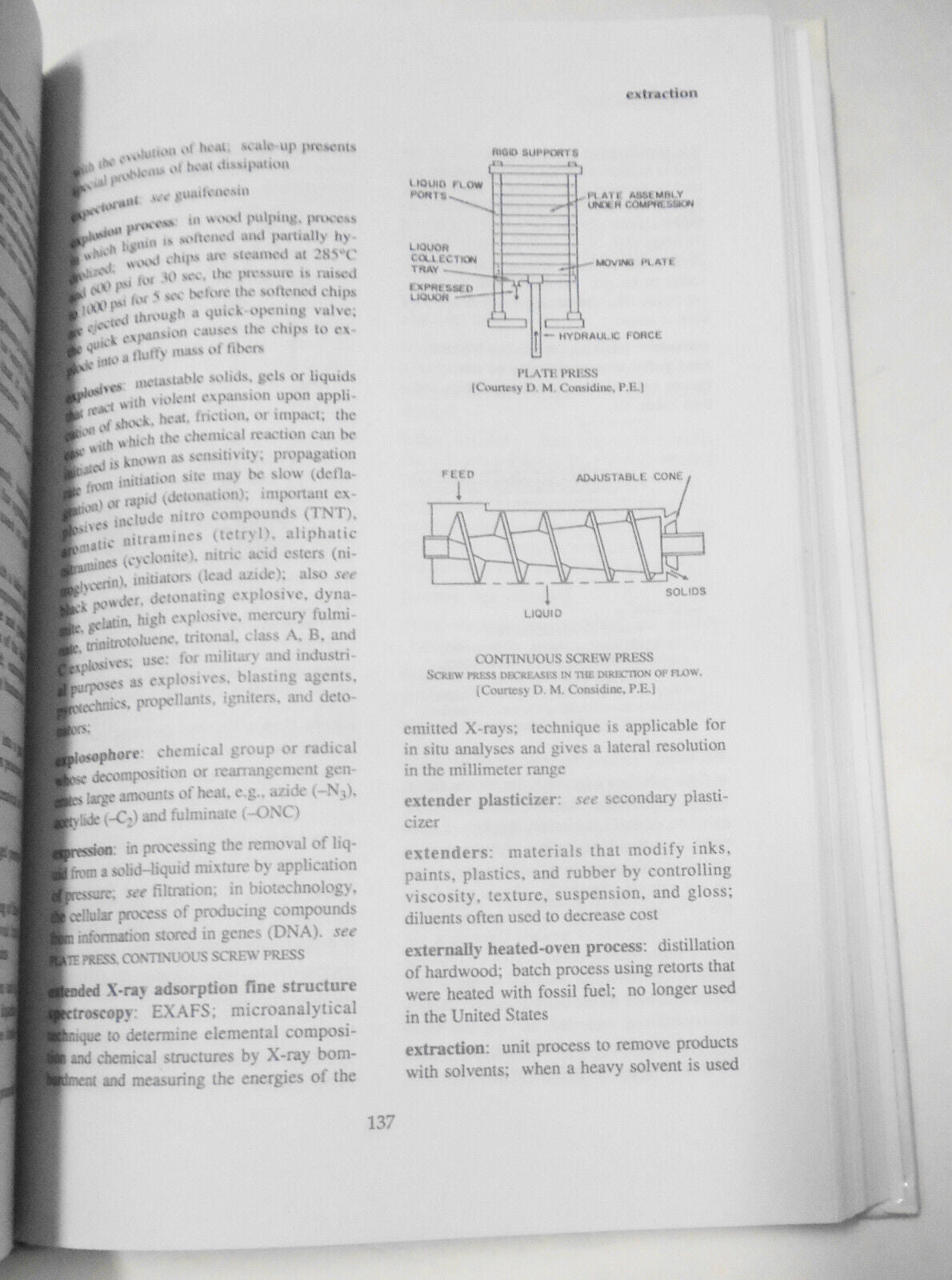 Encyclopedic Dictionary of Chemical Technology - Dorit & Herman Noether. 1993 HC