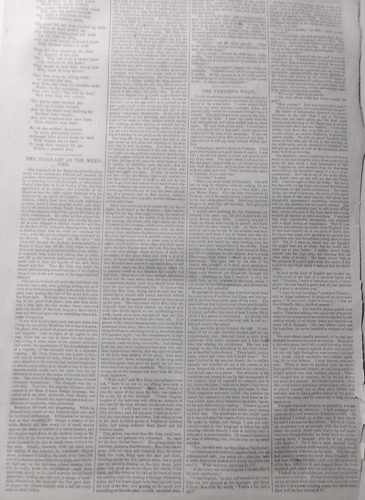 Civil War in the Carolinas : 5 prints and story. Harper's Weekly, April 1, 1865.