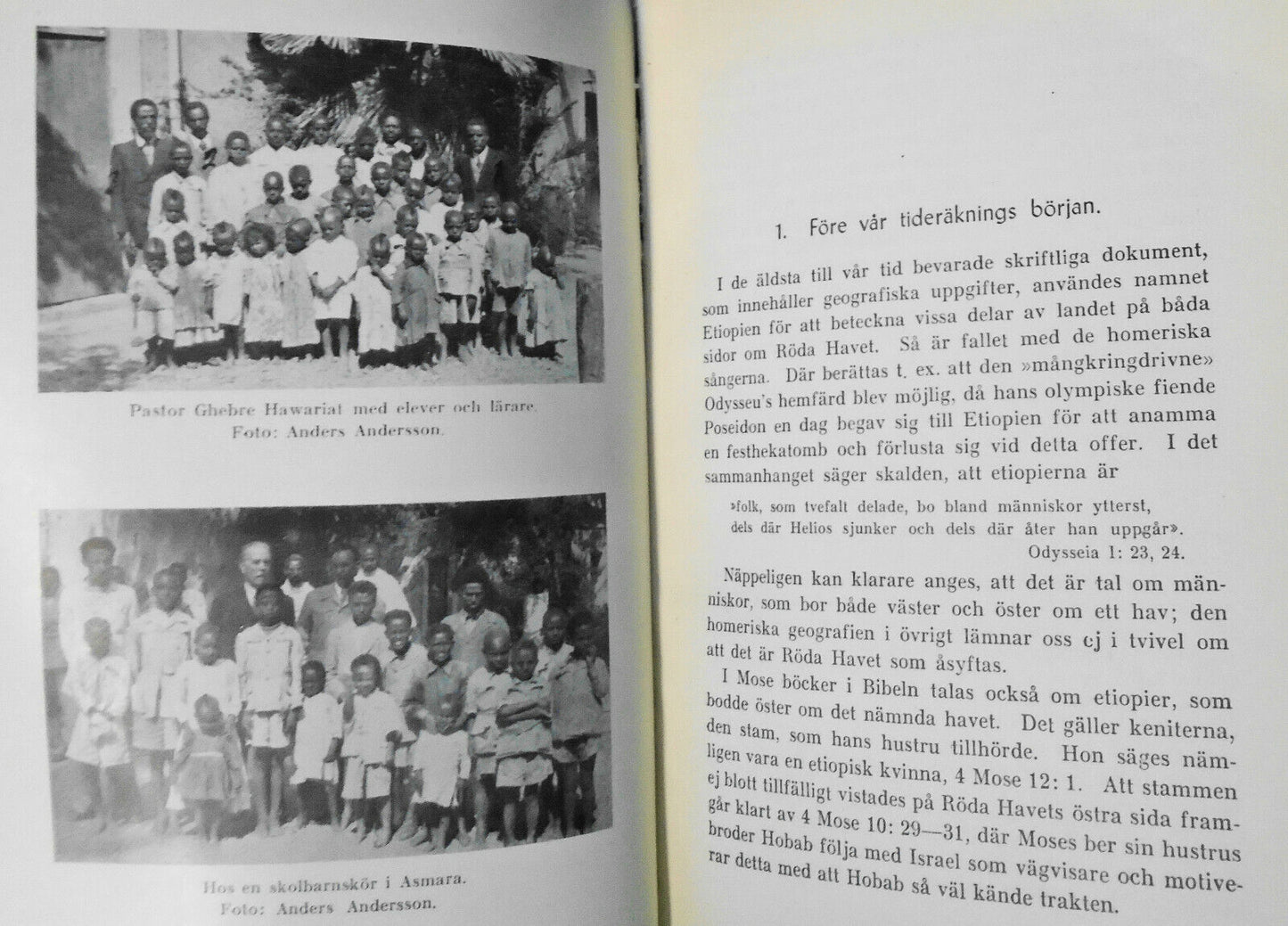 Det Ateruppstandna Etiopien - Eller Abessinien Nu Och Forr. 1948