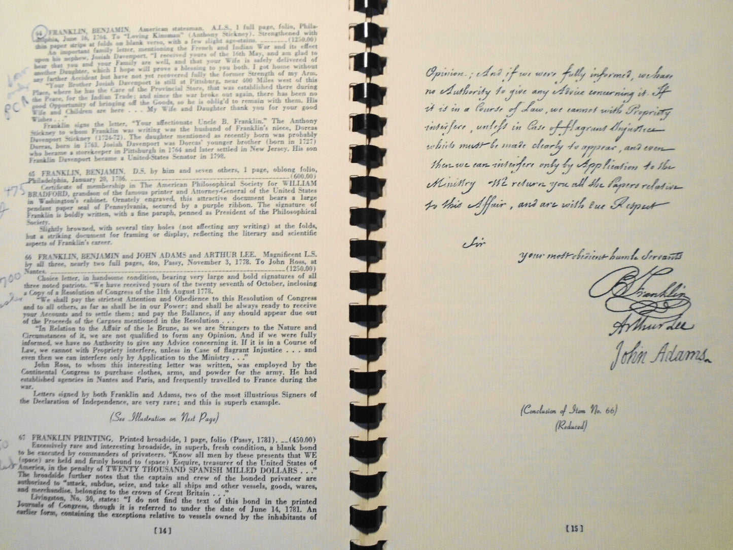 Charles Hamilton - Auction No. Six, 1963 Catalog with prices realized list