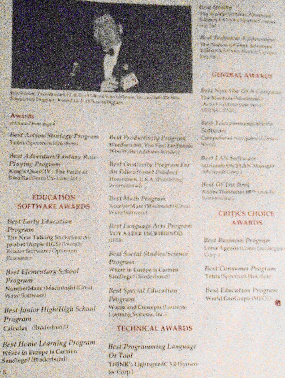SPA News, June 1989. Newsletter of the Software Publishers Association