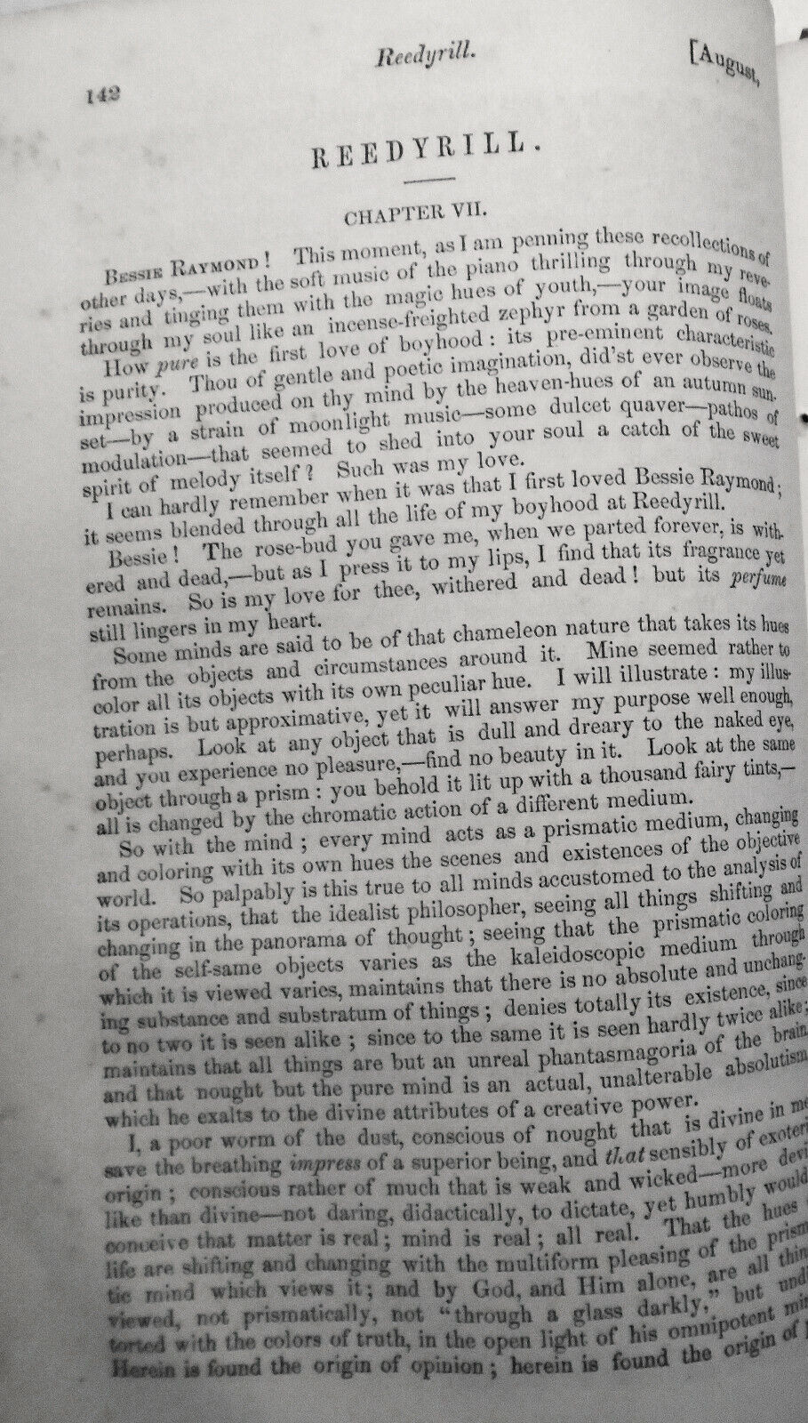 The United States Magazine and Democratic Review, August 1851