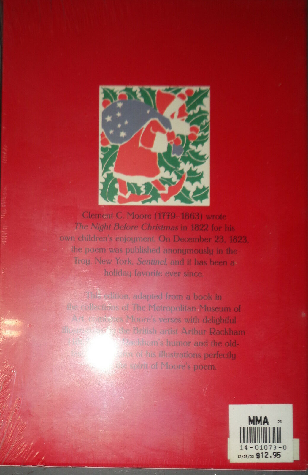 The Night Before Christmas: Metropolitan Museum Of Art, Arthur Rackham BRAND NEW