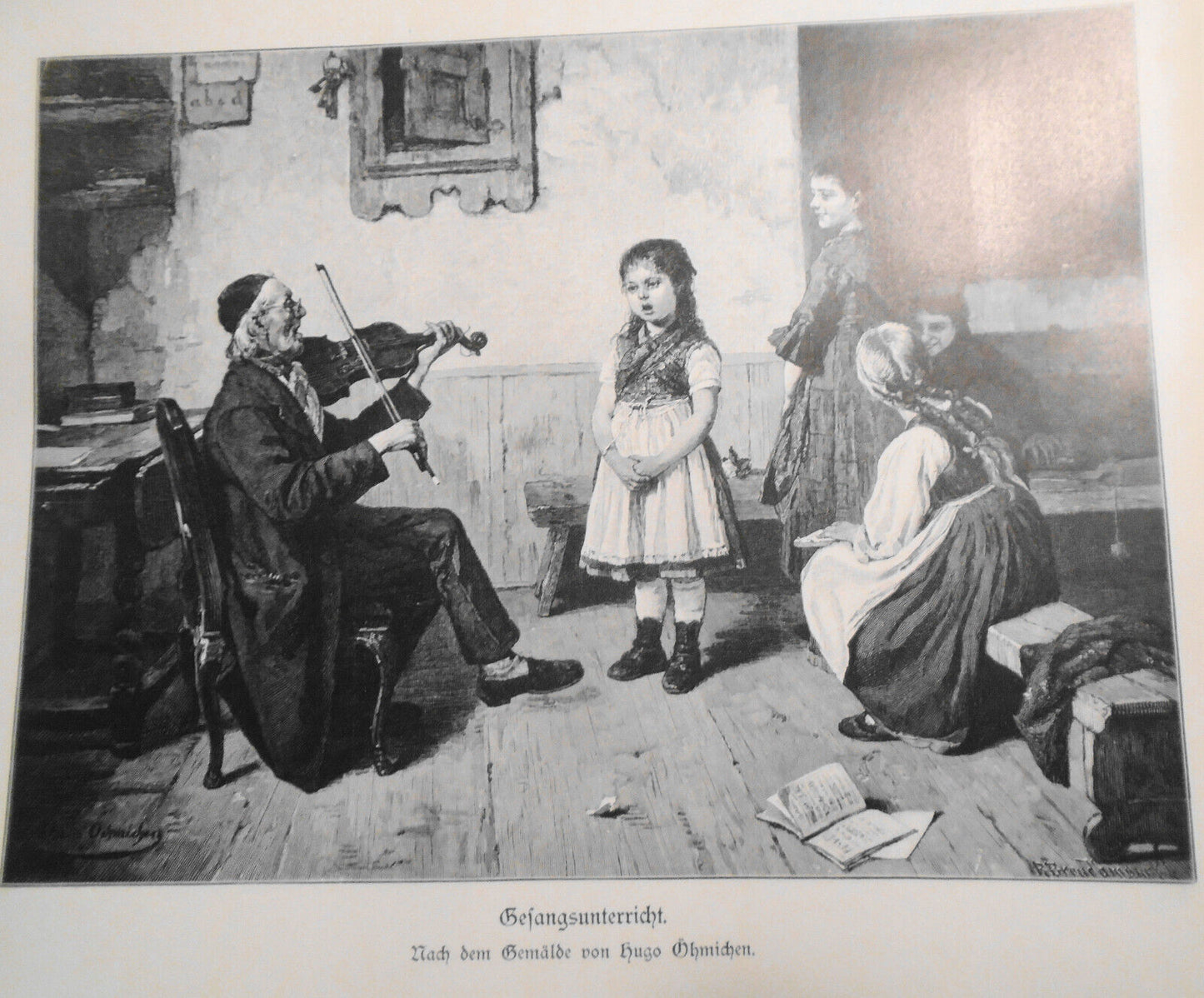 Befitzergreifung am Kongo - Franz Lefler + Gesangsunterricht Hugo Oehmichen 1886