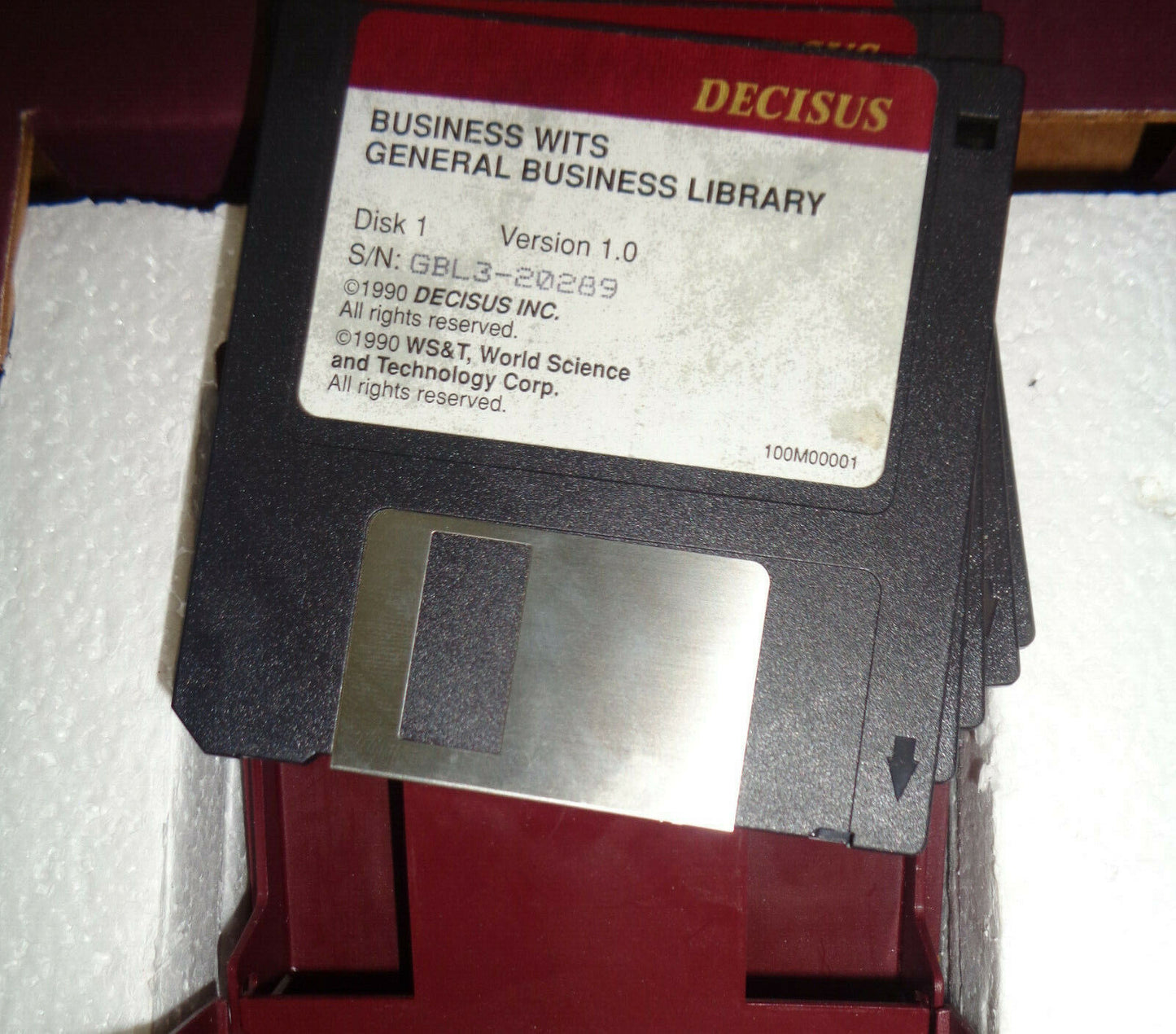 BUSINESS WITS, by Decisus (a Xerox company) - plus 3 extra modules 1990 Pristine