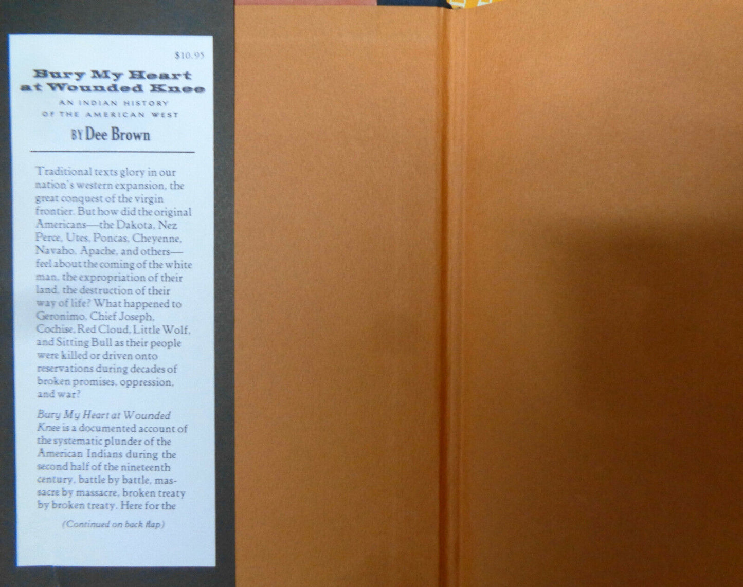 12 Native American Indian hardcovers - most are first editions. Wounded Knee etc