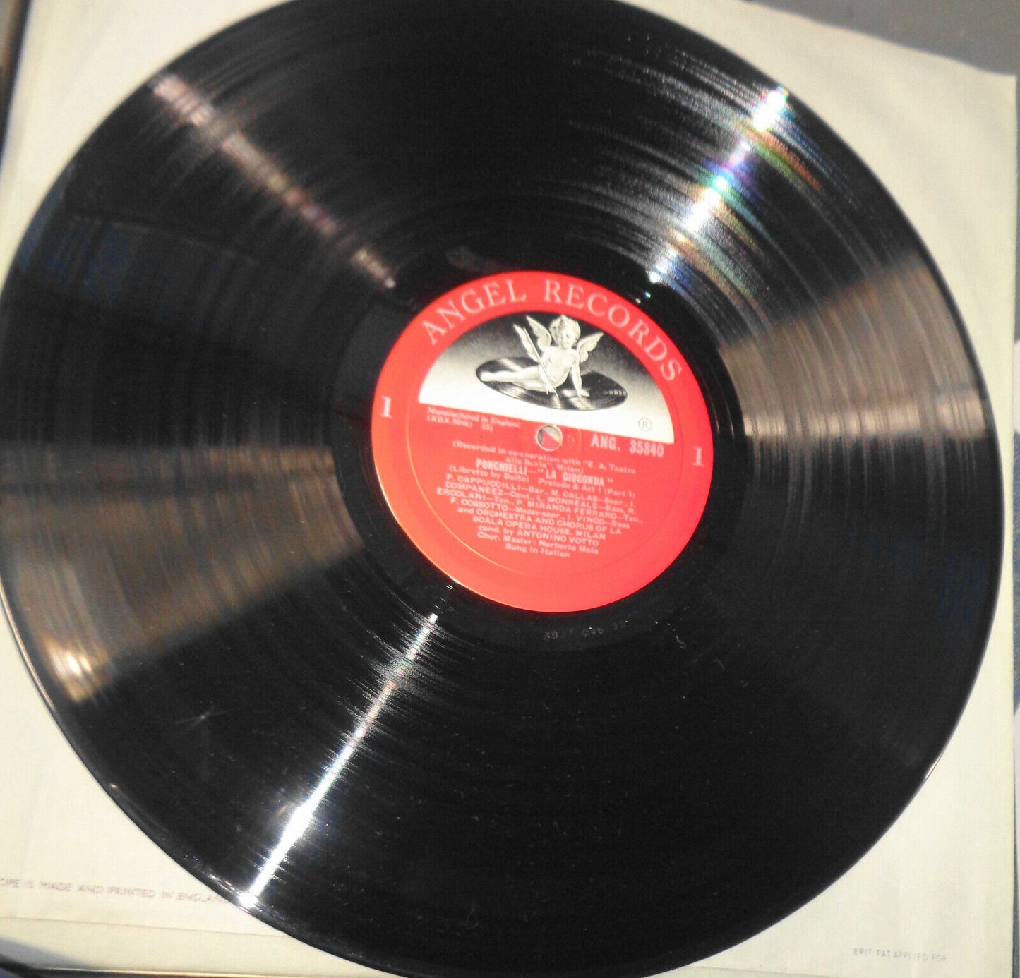 CALLAS : TEATRO ALLA SCALA - AMILCARE PONCHIELLI, LA GIOCONDA - 3 LP SET - 1960