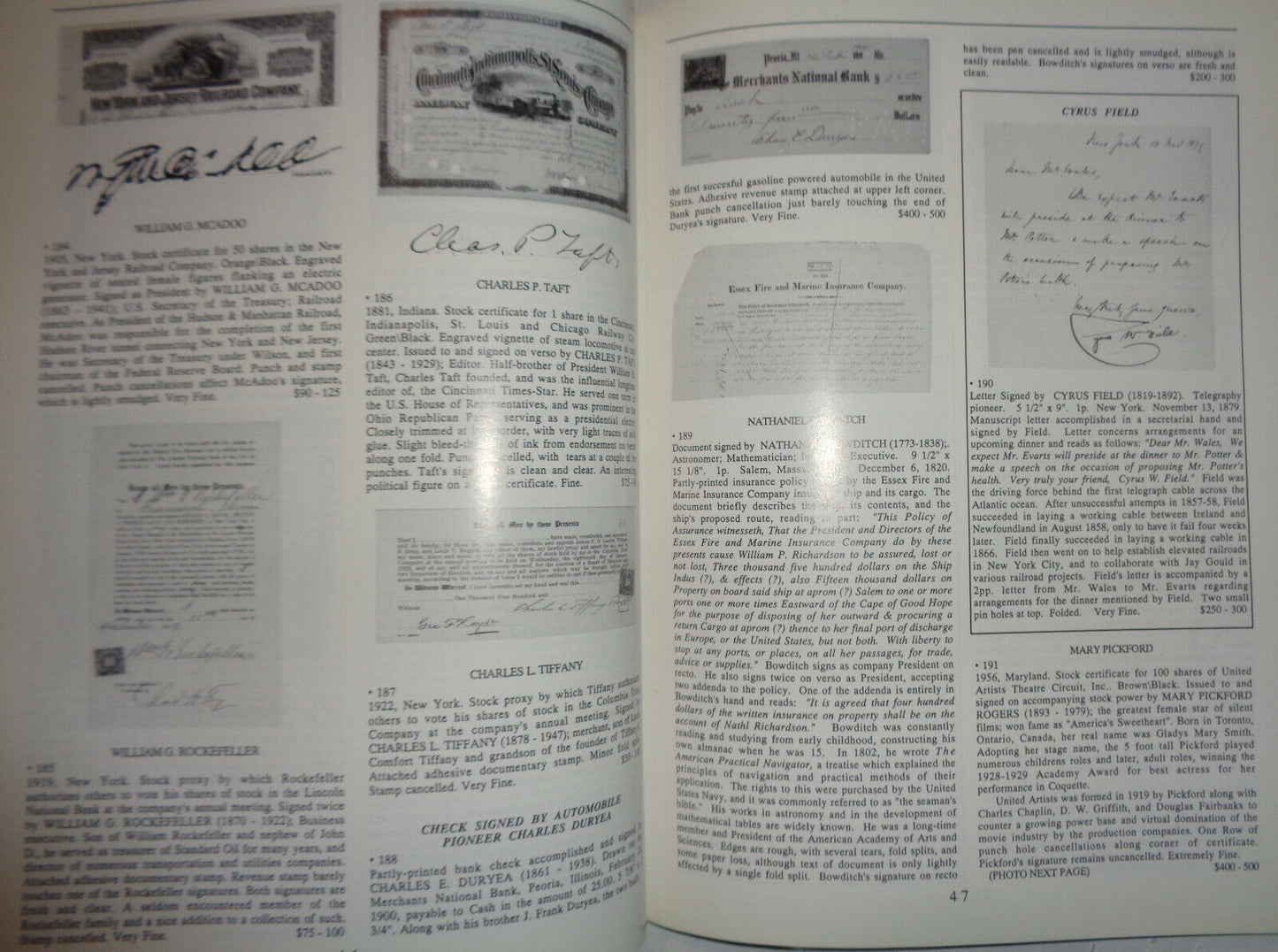 MAIL BID AUCTION: AMERICAN AND EUROPEAN FINANCIAL HISTORY Scott J. Winslow 1992
