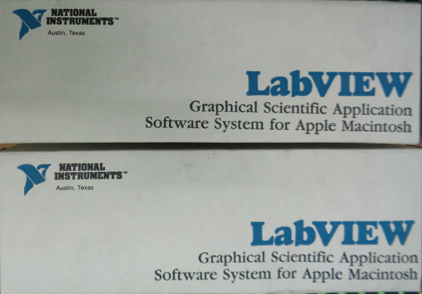 National Instruments LabView - 1989 - For Macintosh - Complete, Never used