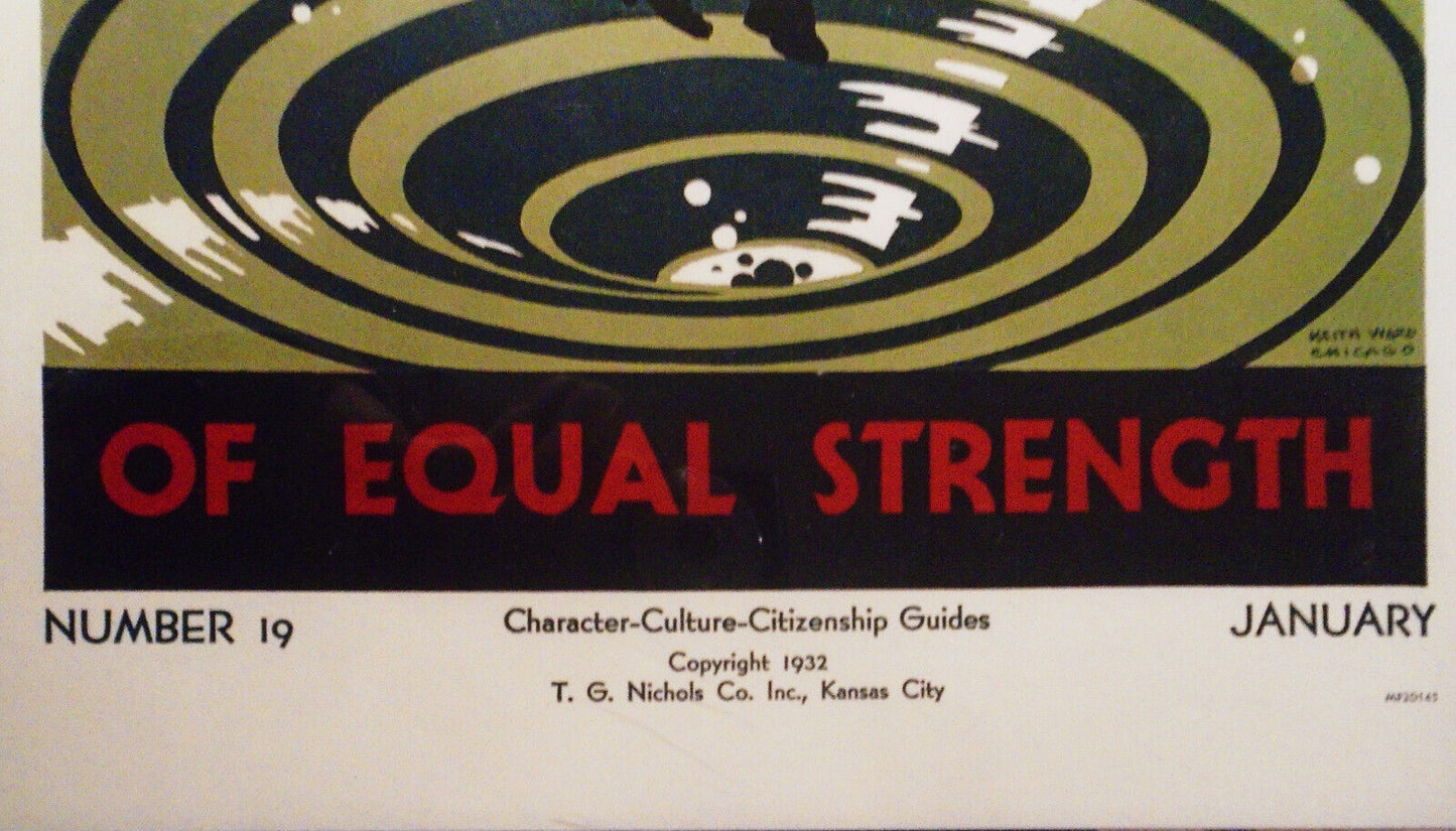 Every Link Of Equal Strength : character culture citizenship guides Poster 17x11