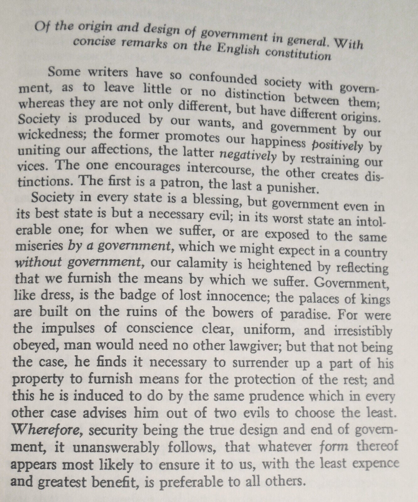 Common Sense, by Thomas Paine. 200th Anniversary. SIGNED by Paul O'Dywer, 1976.