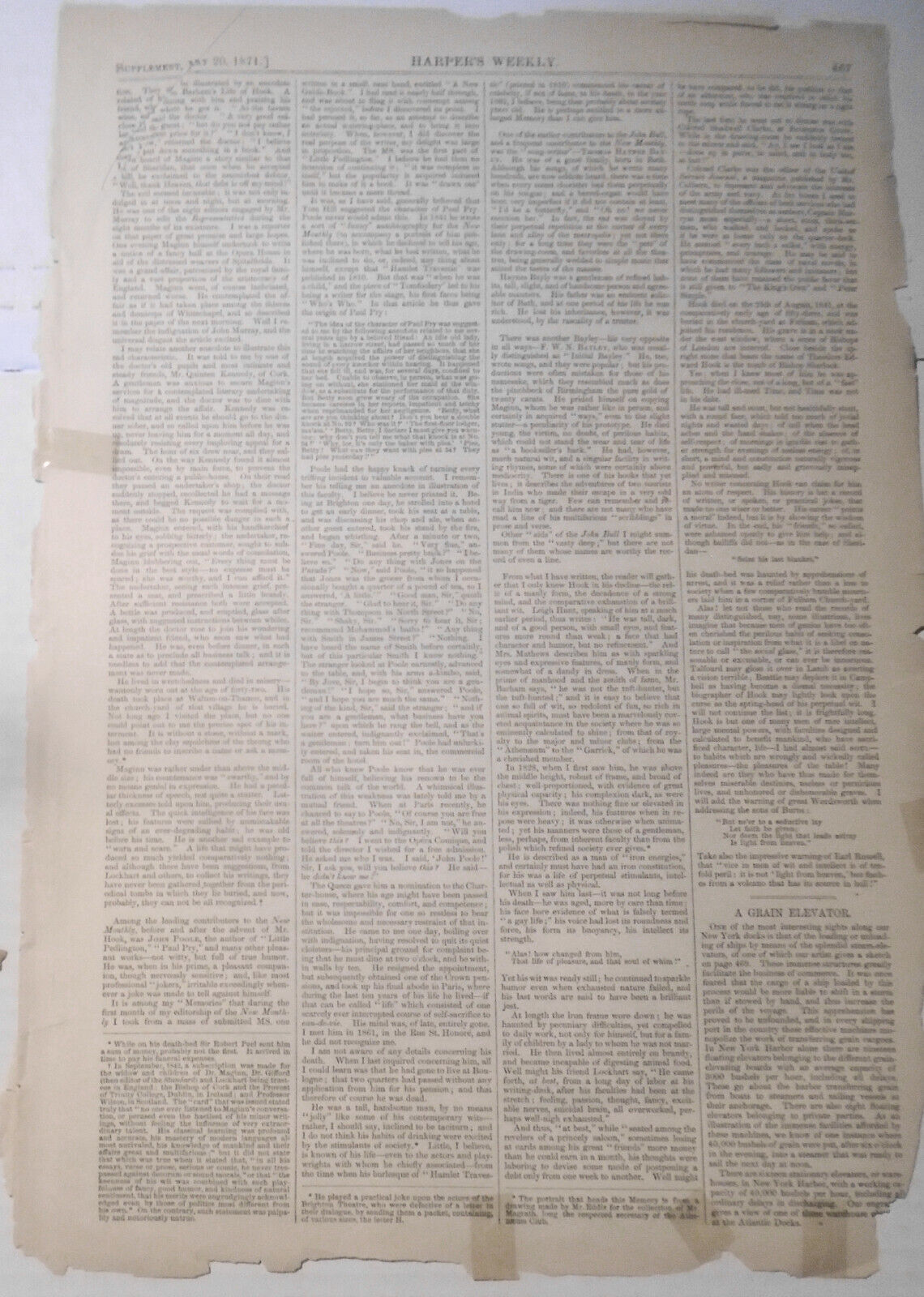 The Workingman's Mite, by Thomas Nast - Harper's Weekly, May 20, 1871