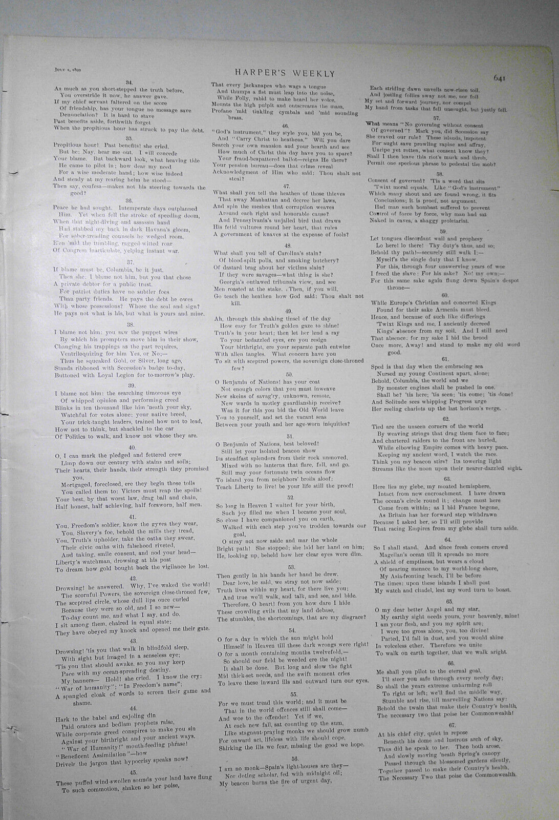 1899 "The Spread of the Automobile - Types of Self-Propelling Vehicles" - Print