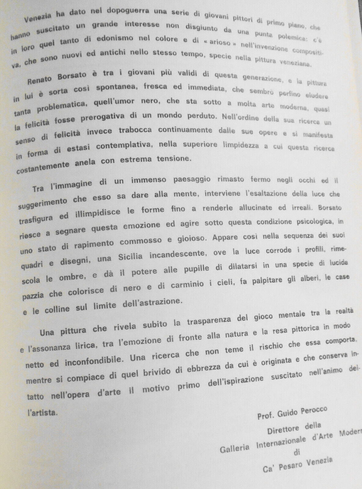 1967 Renato Borsato - SIGNED Panorama D'arte Moderna - Grafica 36: Sicilia 61-64