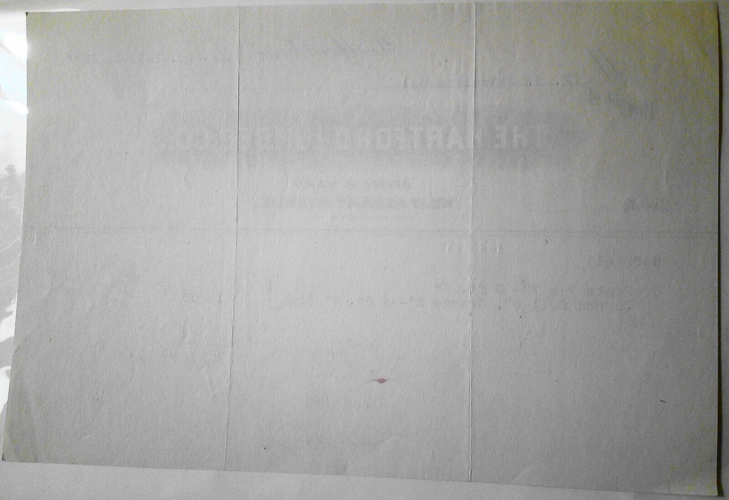 1901 The Hartford Lumber Company receipt. Sold to F. S. Bidwell & Co.