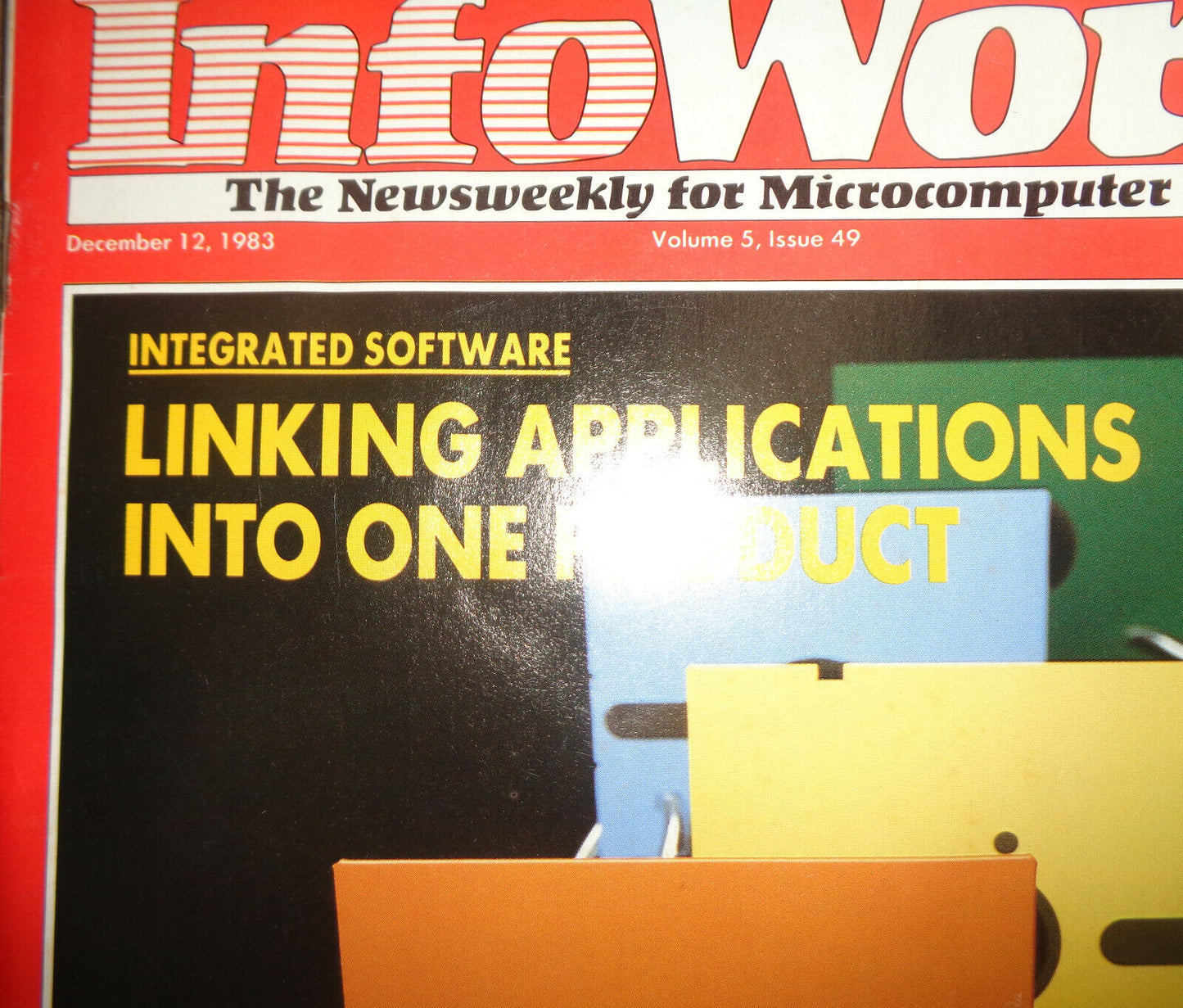 InfoWorld Magazine December 5, 1983 - with Integrated Software feature
