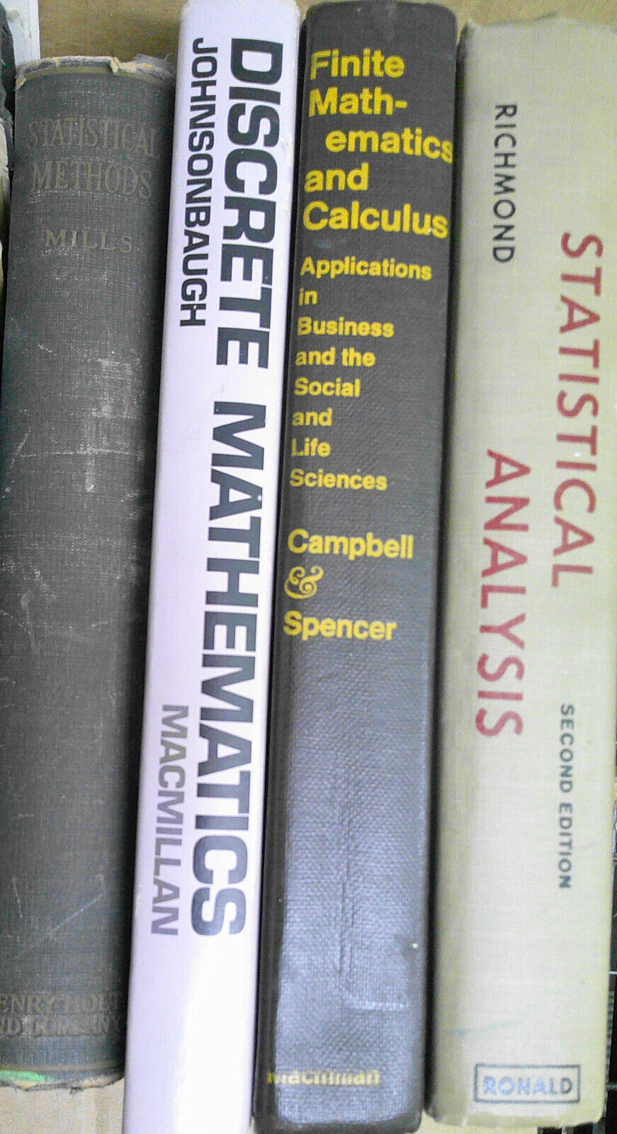 12 Mathematics hardcover books lot