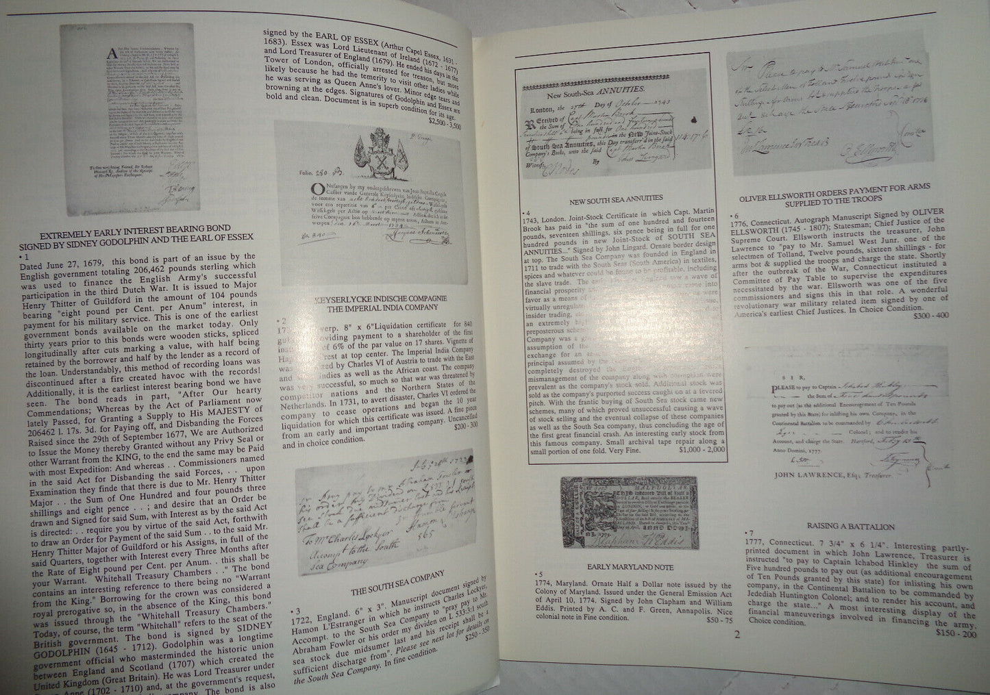 MAIL BID AUCTION: AMERICAN AND EUROPEAN FINANCIAL HISTORY Scott J. Winslow 1992