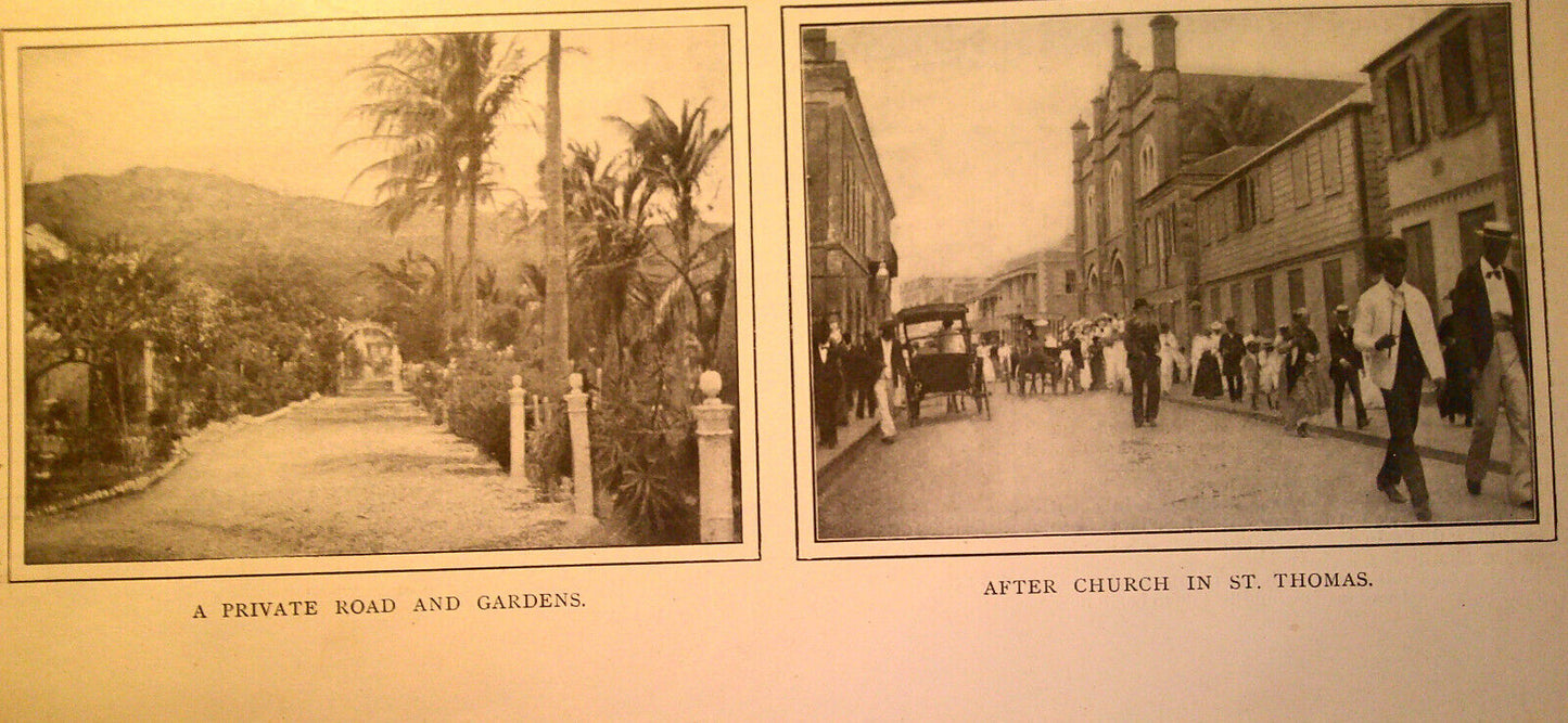 St. Thomas. Gateway to the Caribbean - W Drysdale - Harper's Weekly Jan 20, 1900