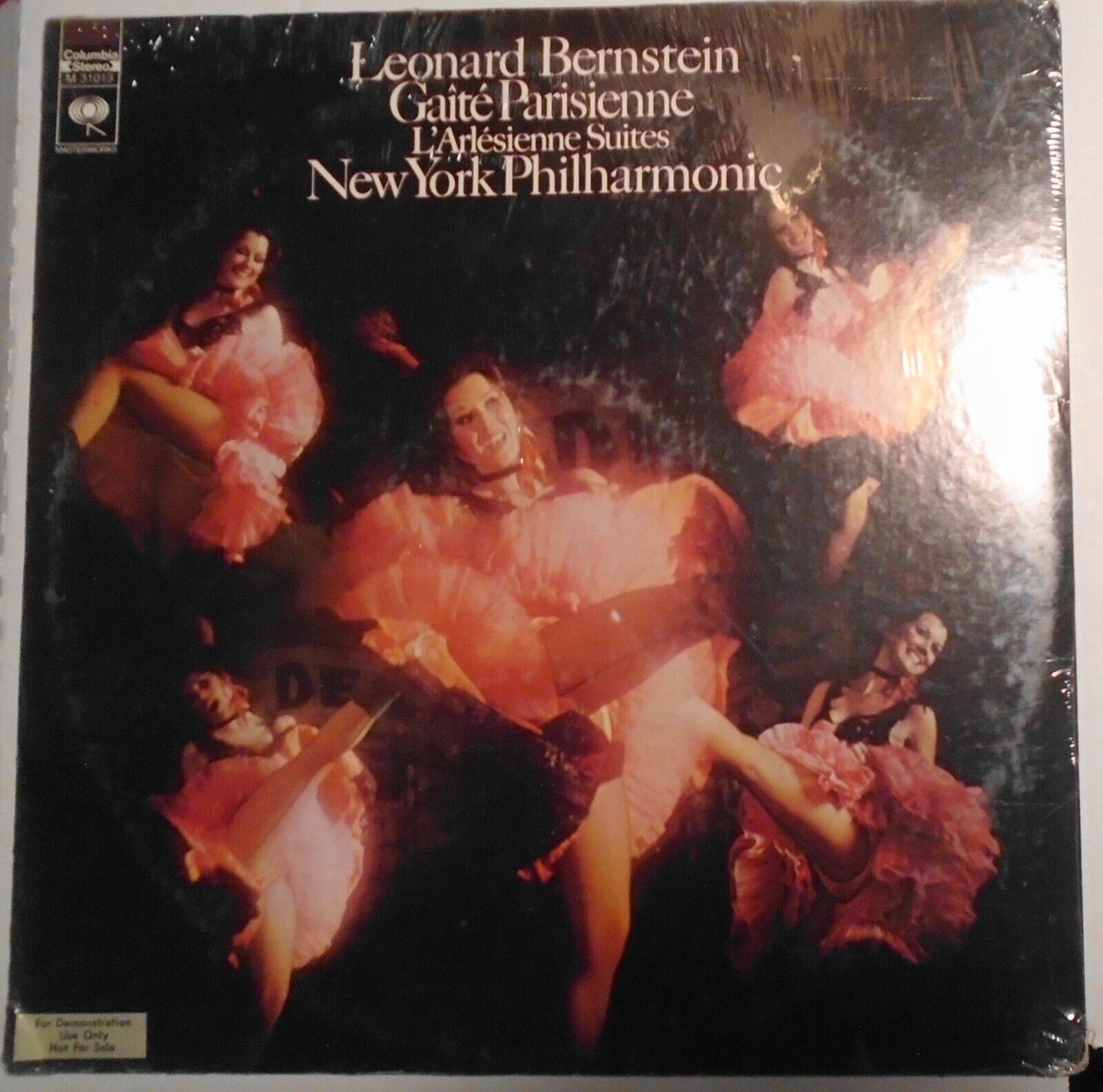 SEALED Leonard Bernstein Promo LP : Gaîte Parisienne - L'Arlésienne Suites