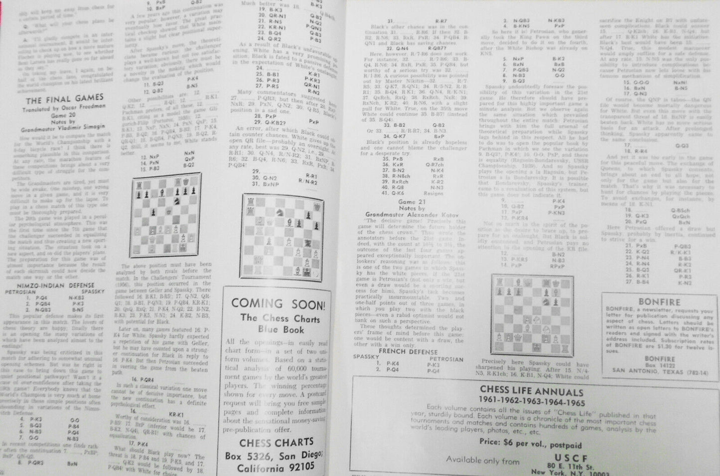 Chess Life, July 1966 - Petrosian interview; Piatogorsky Cup; etc.