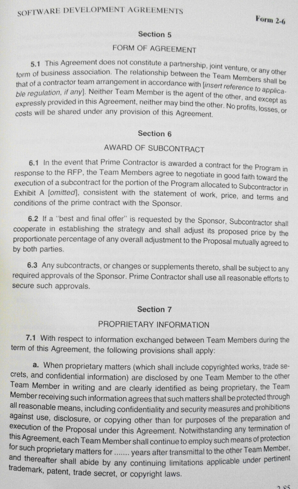 Computer Software Agreements: Forms and Commentary. Warren Gorham & Lamont, 1987