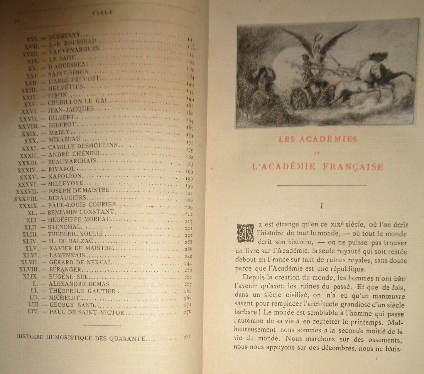 1882 Histoire du 41me Fauteuil de l'Academie francaise - Arsène Houssaye Ltd ed