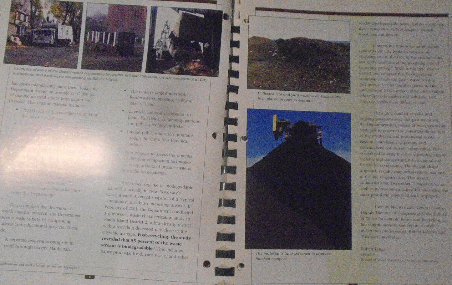 Composting in New York City : a complete program history. 2001.