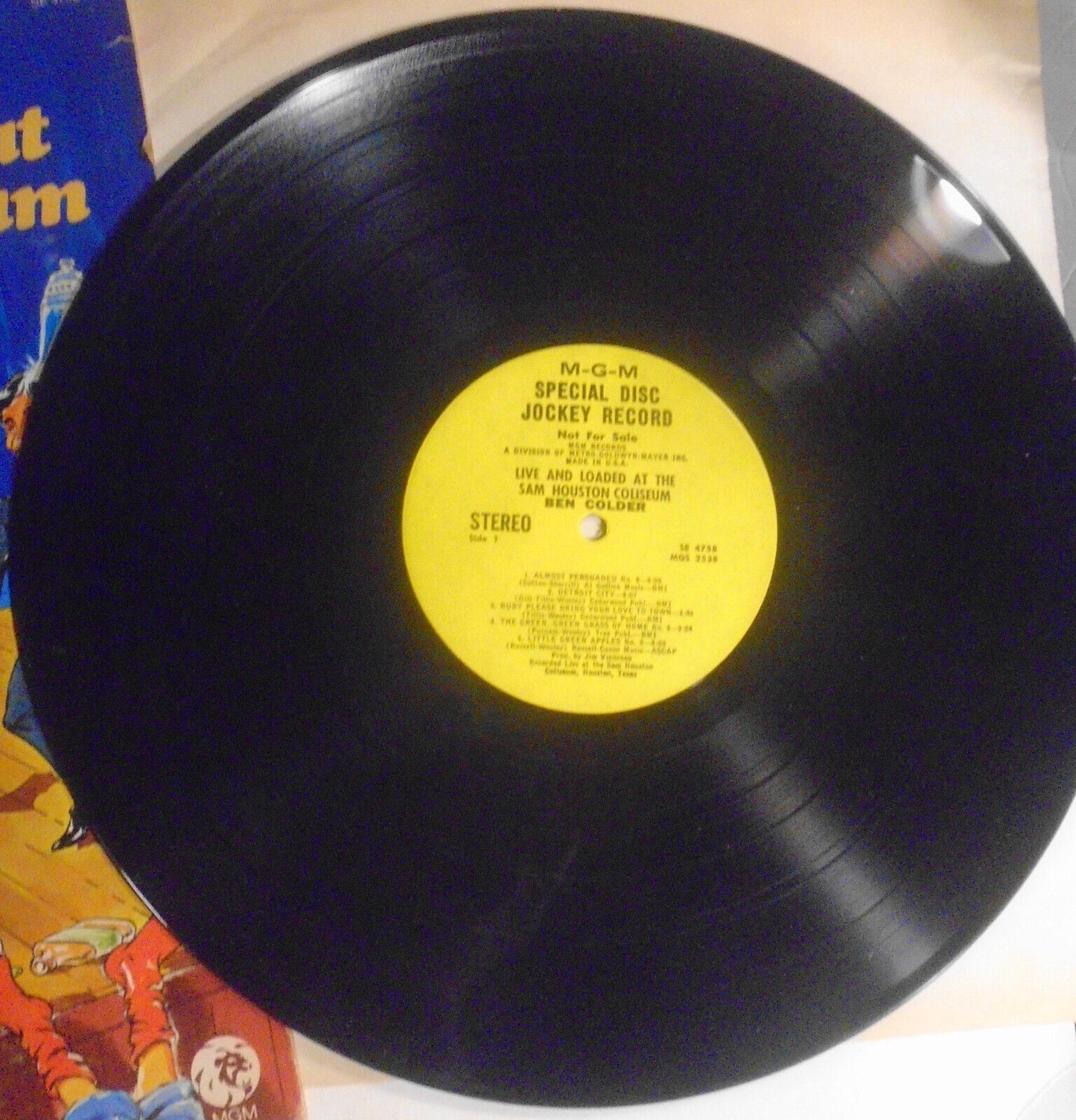 Ben Colder: 4 LP PROMO Wild Again; Live & Loaded; Harper Valley PTA; Have One On