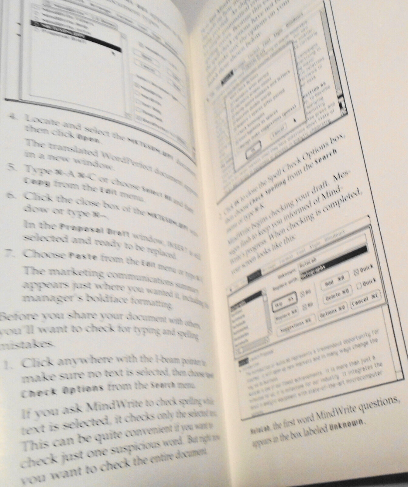 MindWriteExpress. Demo Program. 1988 -- 3.5" IBM. Writing productivity software