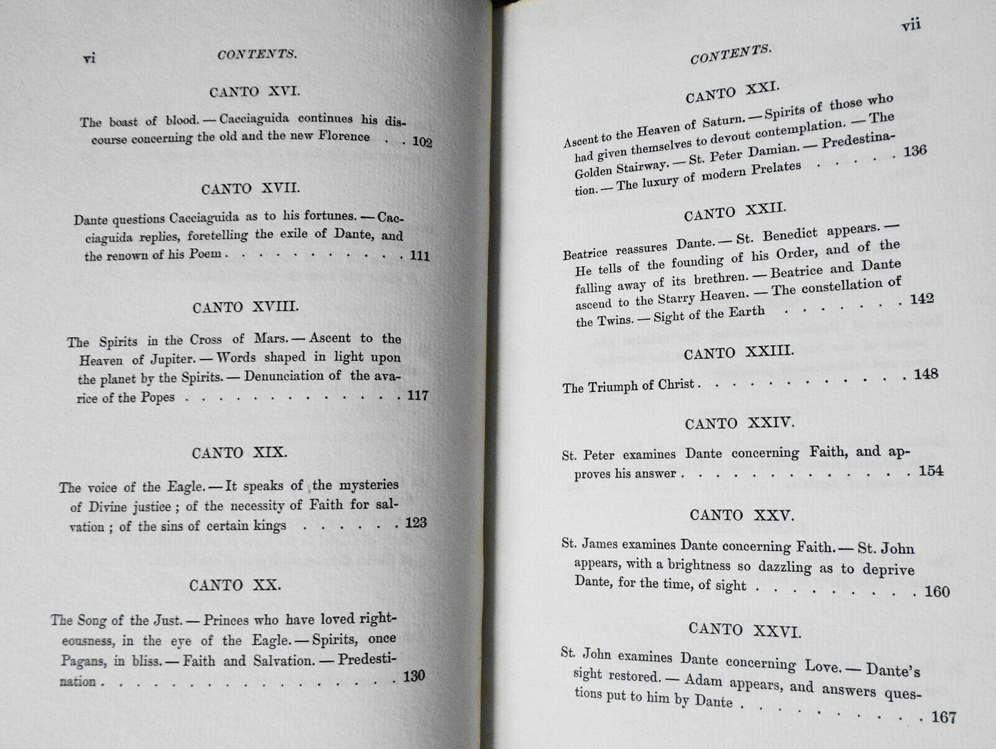 PARADISE Divine Comedy Of Dante Alighieri Vol 3, 1892 Limited edition #42 of 250