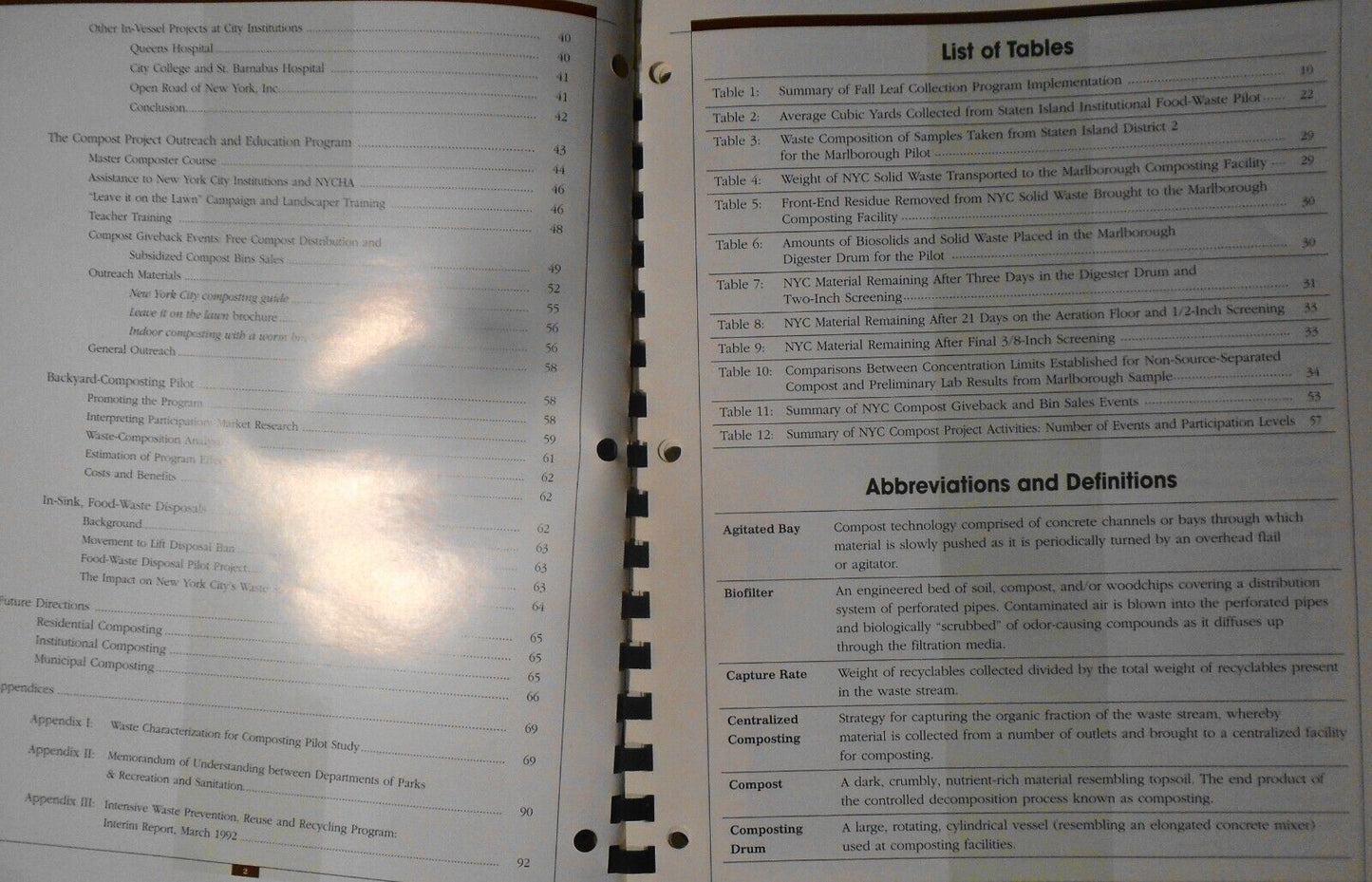 Composting in New York City : a complete program history. 2001.