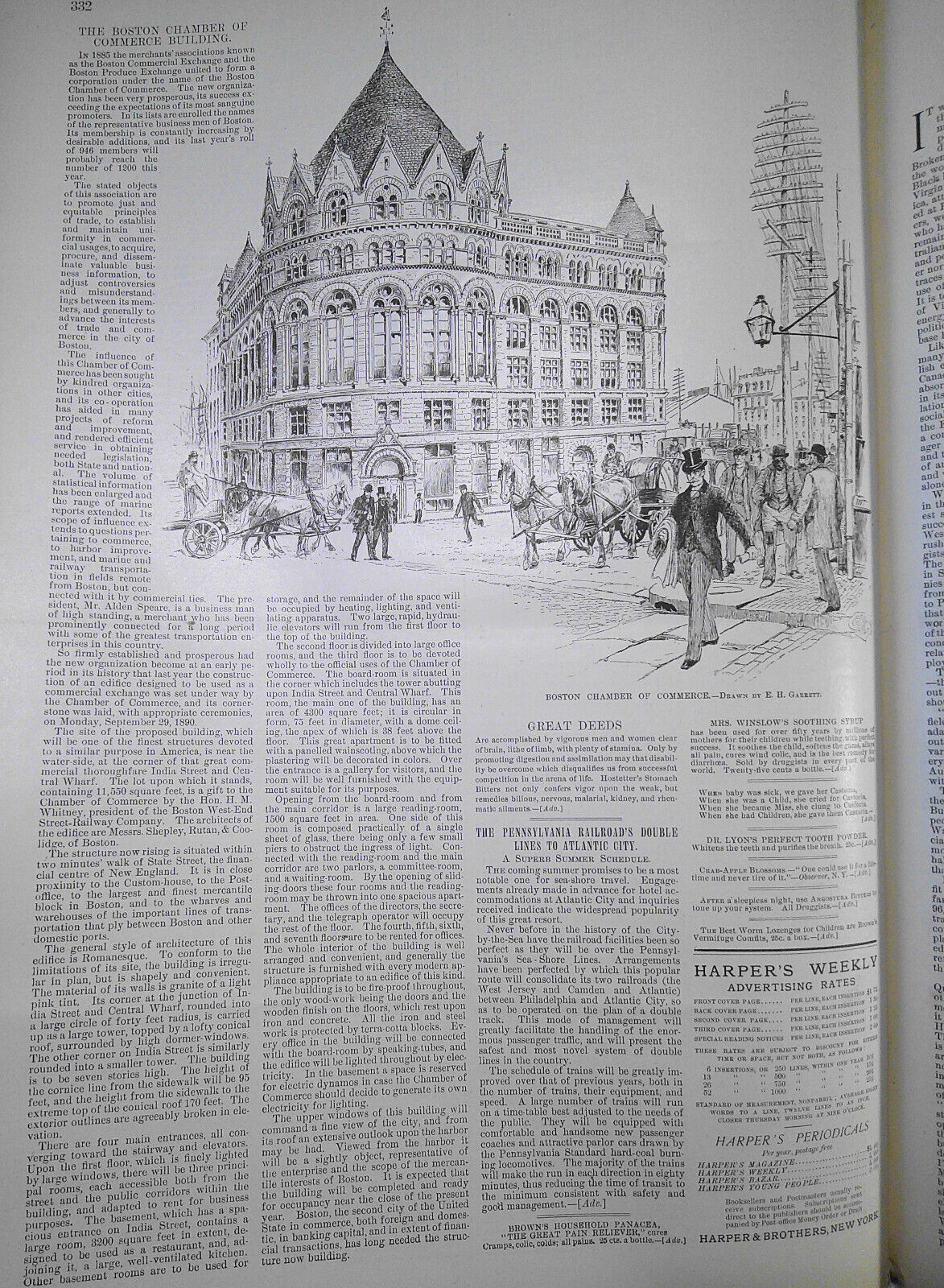 Harper's Weekly May 2, 1891. Australia; Manipuri; Henry James; Central Park, etc