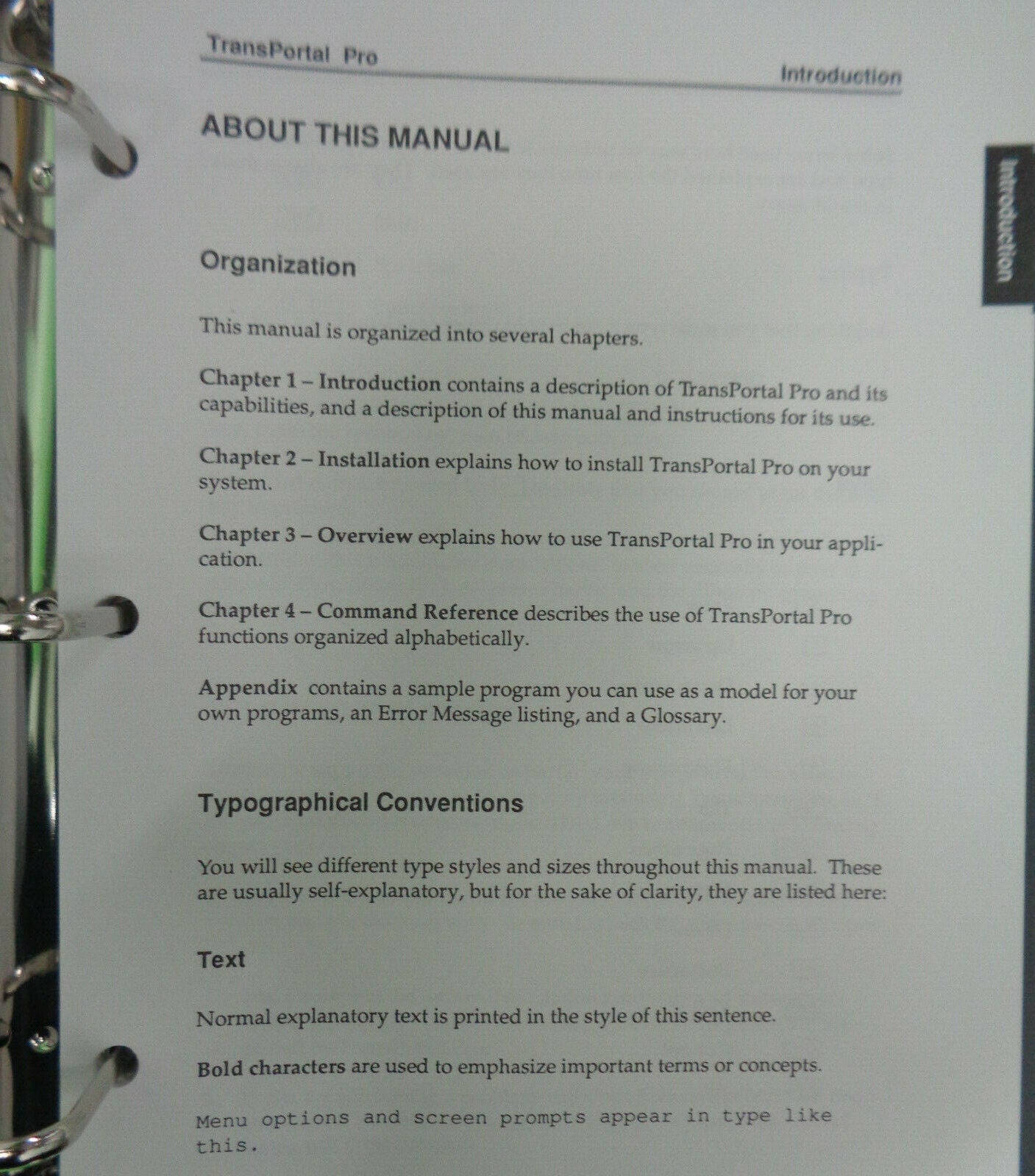 TransPortal Pro, by Cone Software, 1990. Create dBase front ends to mainframes