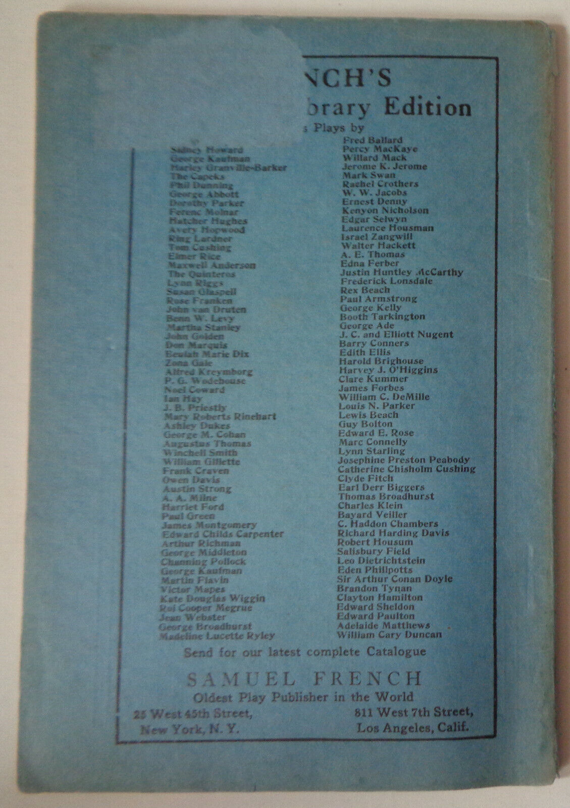 Bulldog edition, a one-act play, by Albert R Crews. 1937