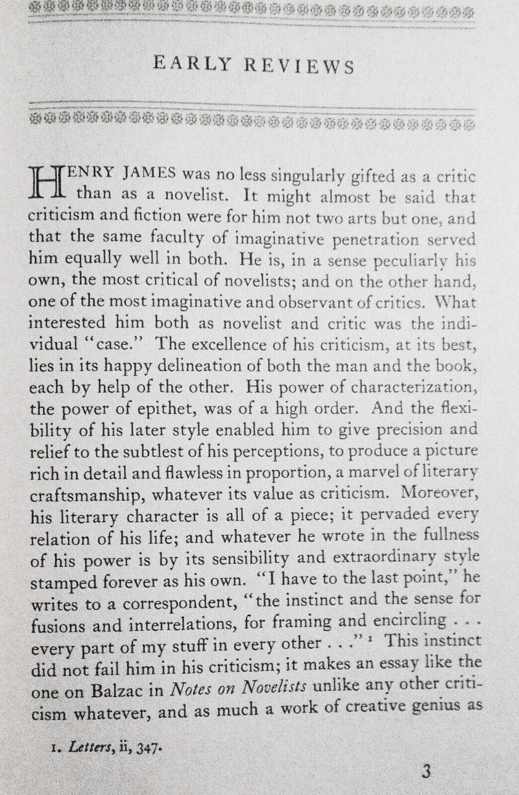 Henry James's Criticism, by Morris Roberts. 1929. First edition. Hardcover/DJ.