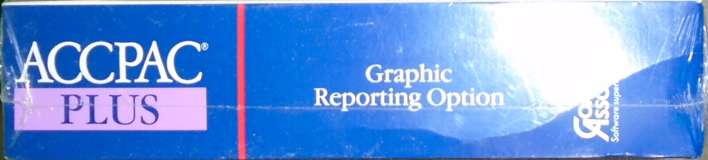 ACCPAC Plus by Computer Associates - GL, AR, AP, Payroll, Graphics... 1988 NEW