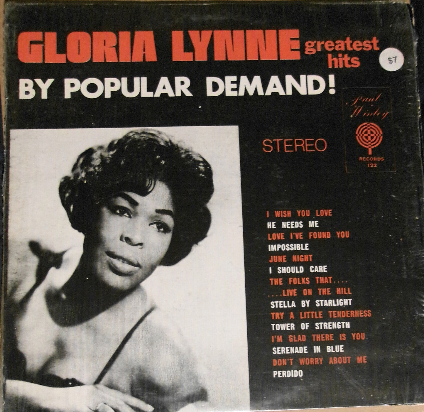 Lot of 3 R&B Soul vinyl LP records - Lloyd Price, Gloria Lynne & Etta Jones