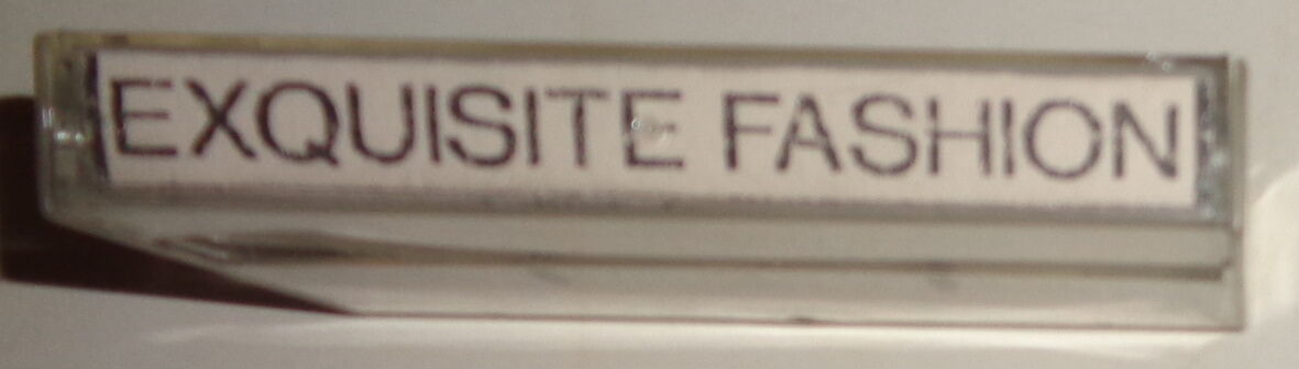 EXQUISITE FASHION - Ultra-rare Demo Cassette, 1991 - Eric & Marc Johnson +