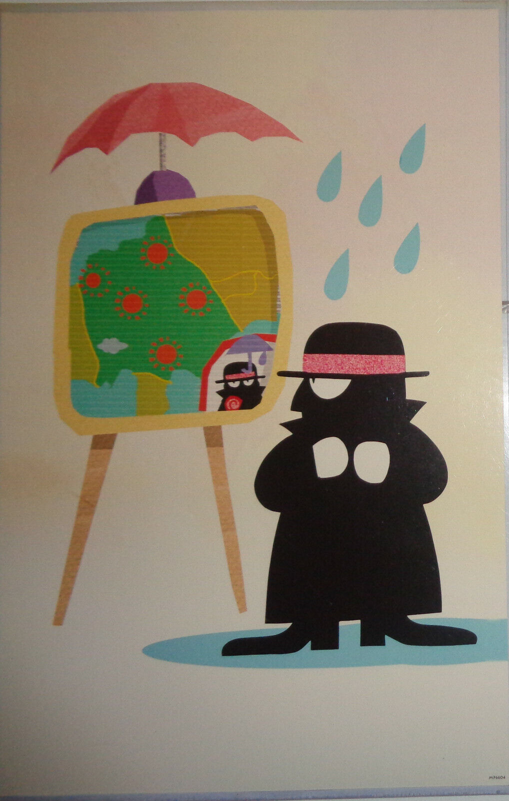 Ryo Tagaki - Rainman Weather Forecast - Poster