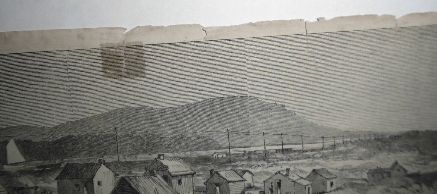 Fishing Village of Nauvoo New Jersey & Toilers of the Sea - Harper's Weekly 1868