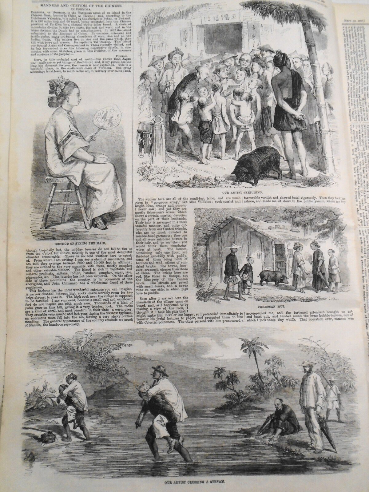 Illustrated London News, 9/24/1859 - Attack on Chinese fortifications at Peiho