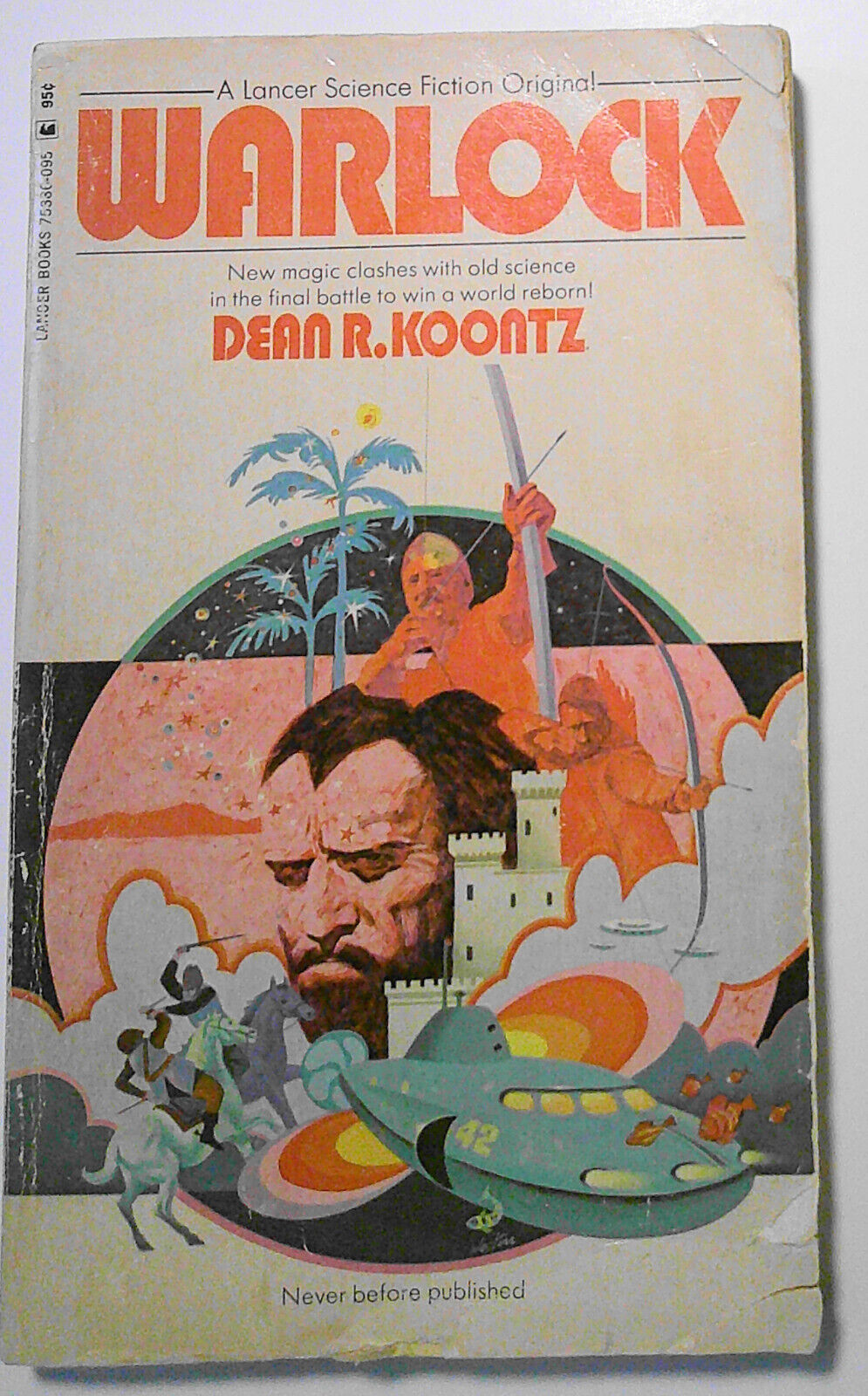 6 vintage science fiction paperbacks - Bleiler, Kuttner, Koontz, Brunner, et al