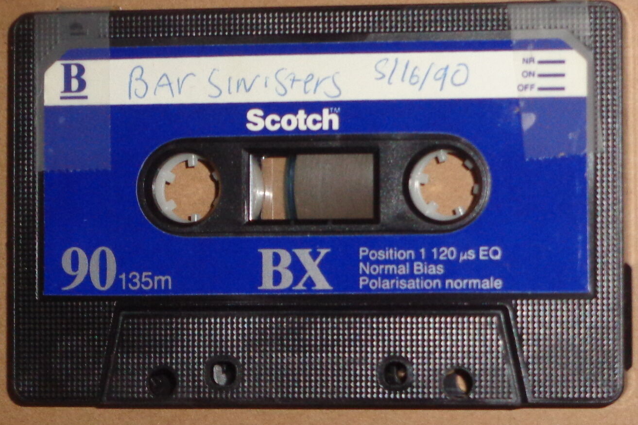 Simon & the Bar Sinisters - Rare Punk rock Demo Cassette circa 1990