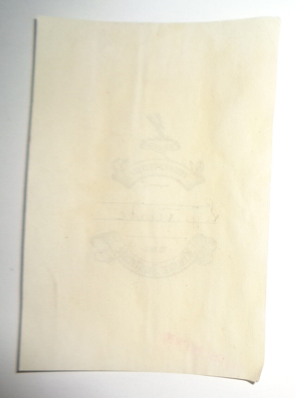 Fraser Institute - Ex Libris Bookplate - circa 1870. Presented by L. J. Tarte