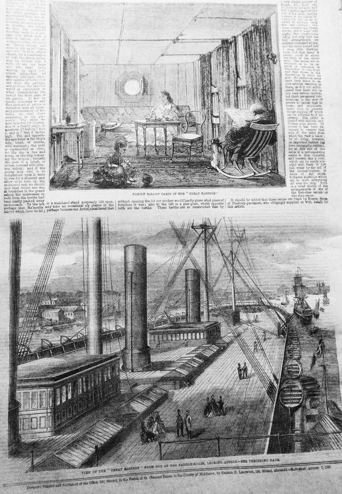 The Illustrated London News, August 27, 1859 - Army of Italy in Paris; fetes etc