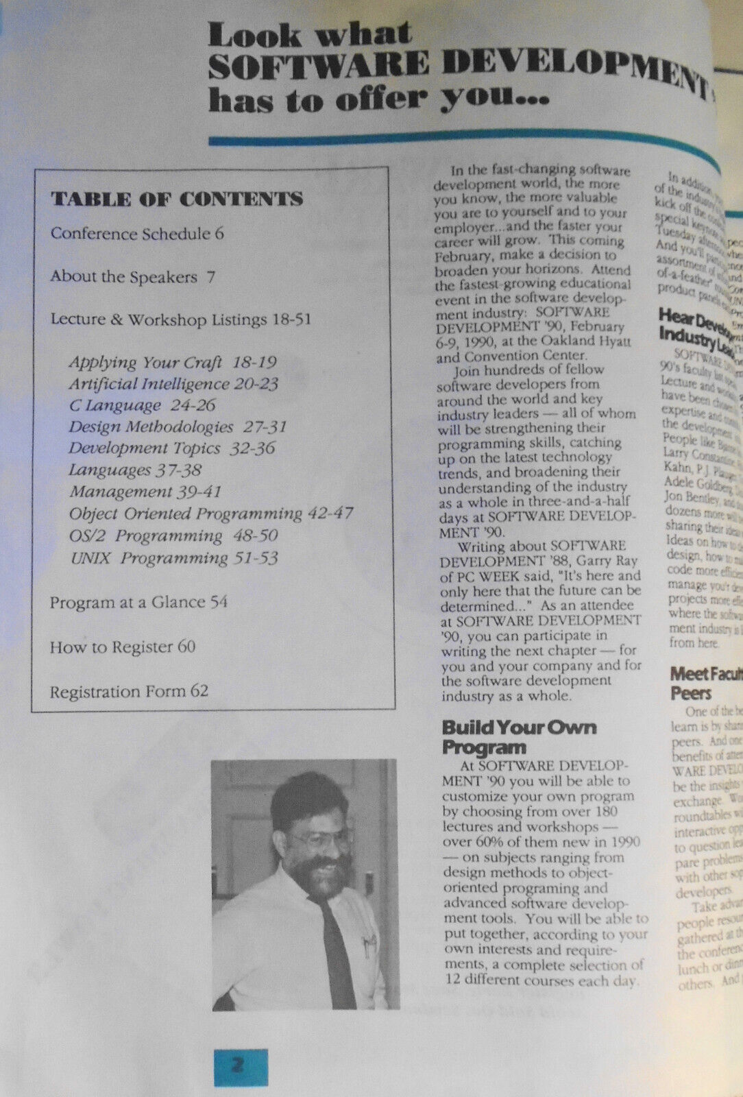 Software Development '90 Conference Program - Oakland, CA, February 6-9, 1990