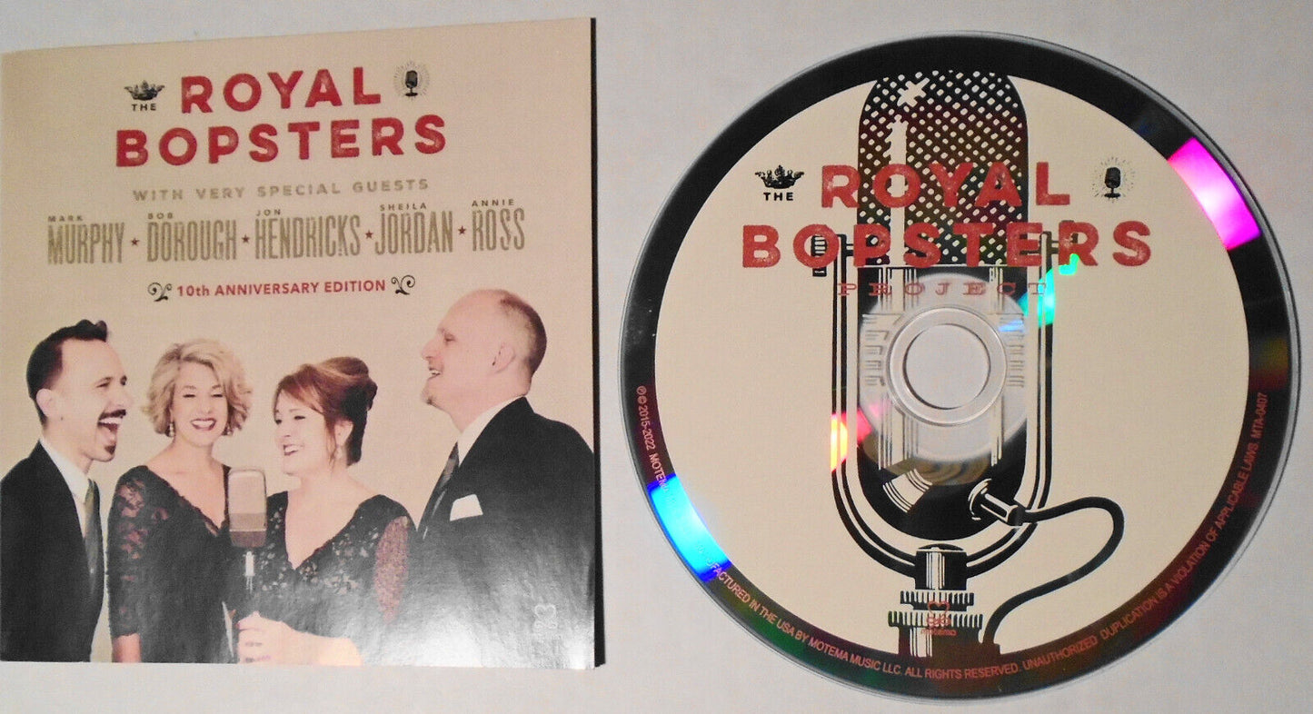 Royal Bopsters : Party of Four & 10th Anniversary - 2 CDs *SIGNED* by Amy London