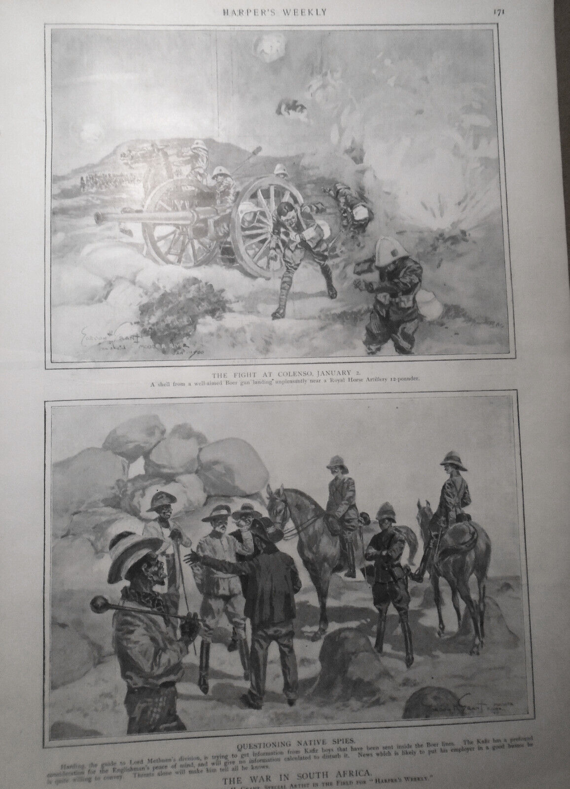 Harper's Weekly, February 24, 1900 - War in South Africa; General Lawton, etc
